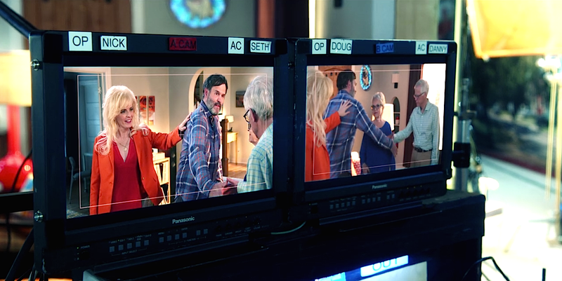 Maria Bamford, Scott Marvel Cassidy, Marilyn Bamford, Joel Bamford (Screenshot: Lady Dynamite)